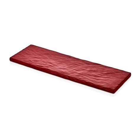 Külsan Thermoset Панель, эффект камня, GN 2/4, 53x16,3 см, красный Цена