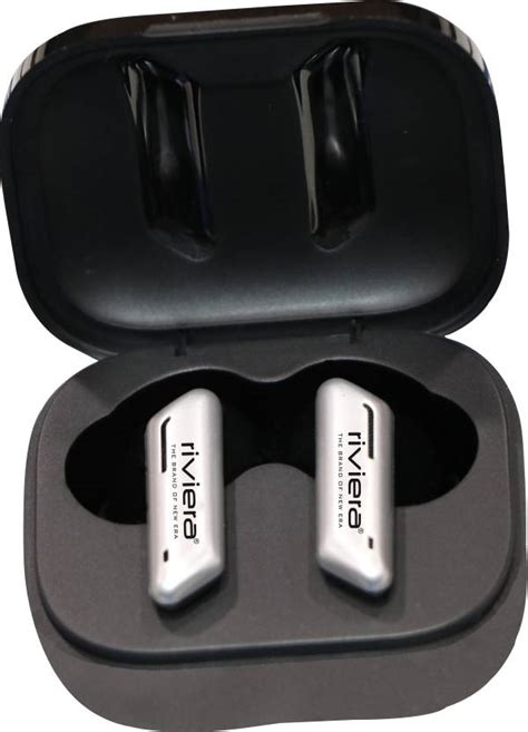 riviera R-001 True Wireless Earbuds with Mic 15 Hrs Playtime Bluetooth ...