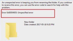 Image result for Outlook Error Code 80004005