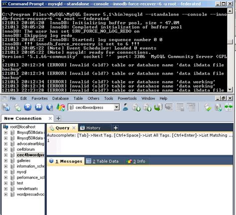 MySQL Recovery Tutorial 的图像结果