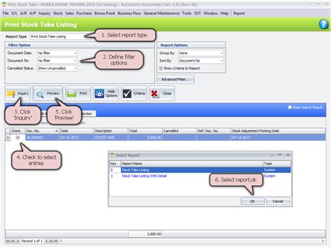 Image result for Autocount Stock Group Tutorial