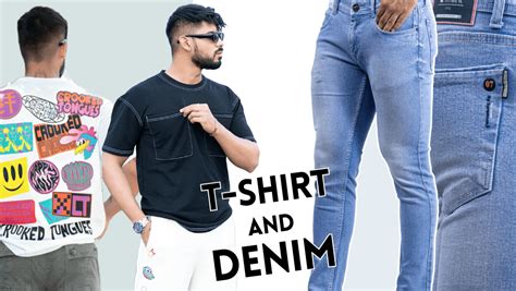 T-Shirt and Denim Jeans: A Classic Combination for Every Man