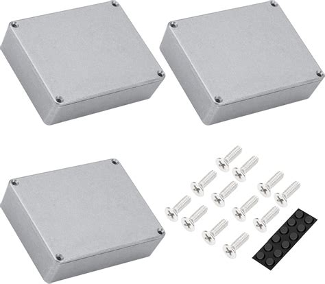 Buy DaierTek 3pcs 1590BB Aluminum Metal Stomp Box Case Guitar Pedal ...