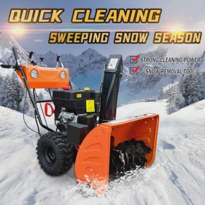 Loncin Engine 13hp Battery Powered Kubota Chinese Snow Blower Electric ...