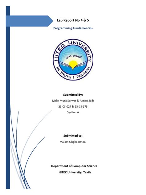 Computer Lab Report 的图像结果