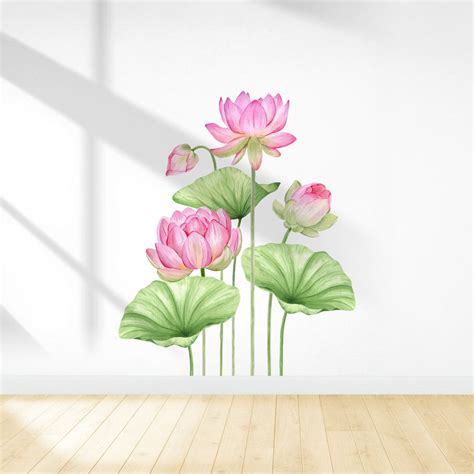 LOTUS SERENITY DIY WALL STICKER – Squirrel Graphics
