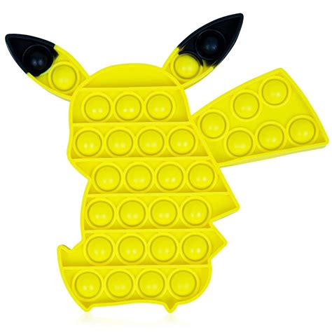 Buy Push Pop Pops Poppers it of Pikachu Bubble Sensory Fidget Toy ...