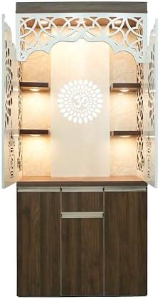 Alpine Willow Modular Temple 3X7 ft with Designer Doors I Temple for ...