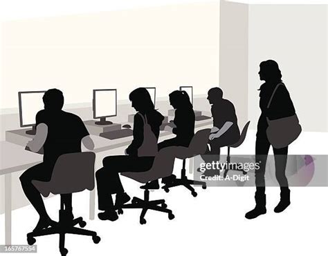 Computer Room Cartoon 的图像结果