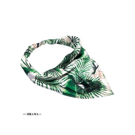 Buy Hair Drama Co. Tropical Headscarf Headband with elastic Online