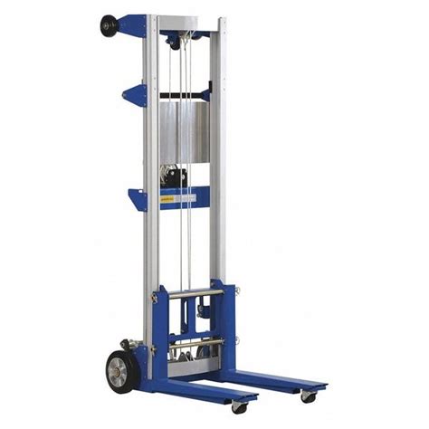 Vestil Winch Lift Truck Fixed Straddle, Load Cap. 400 lb. (A-LIFT-R-HP ...