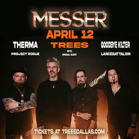MESSER Live at Trees , Trees Dallas, 12 April 2025 | AllEvents