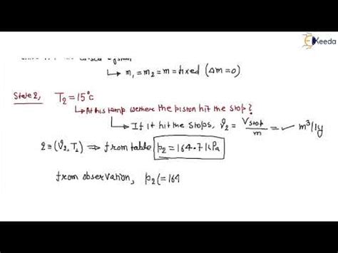 Understanding Net Work Transfer Numerical(5) : GATE Mechanical ...