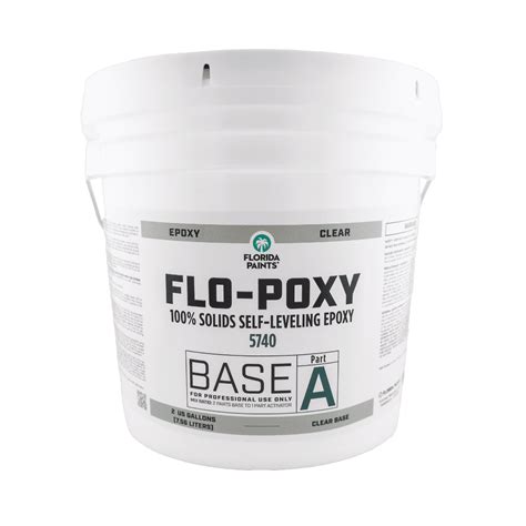 Flo-Poxy 100% Solids Self-Leveling Epoxy Floor Coating | Florida Paints