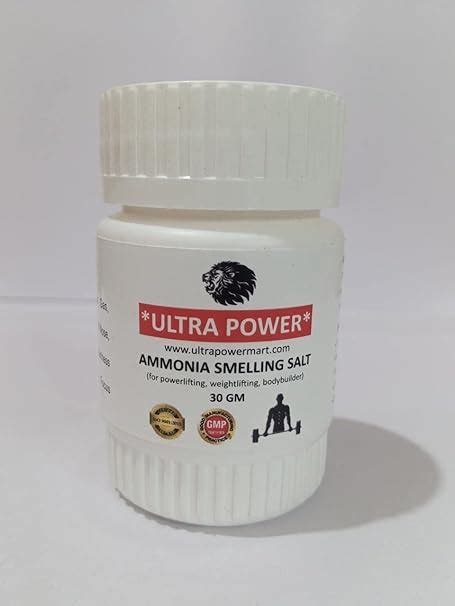 ULTRA POWER, Ammonia smelling salt, Ammonia smelling salt, Smelling ...