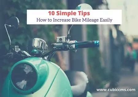 How to Increase Bike Mileage Easily: 10 Simple Tips