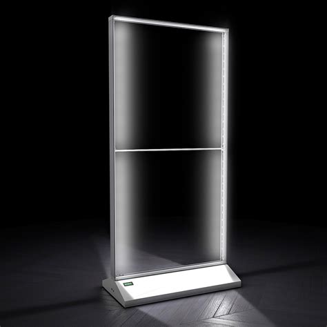 Image result for Free Standing Rechargeable Light Box Display