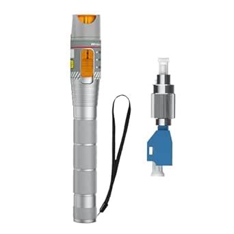 Fiber Optic Visual Fault Locator 50KM with FC/LC Adapter Kit, VFL ...