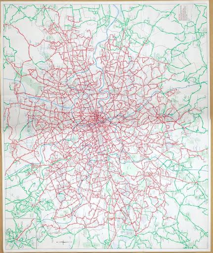 London Bus Map 的图像结果