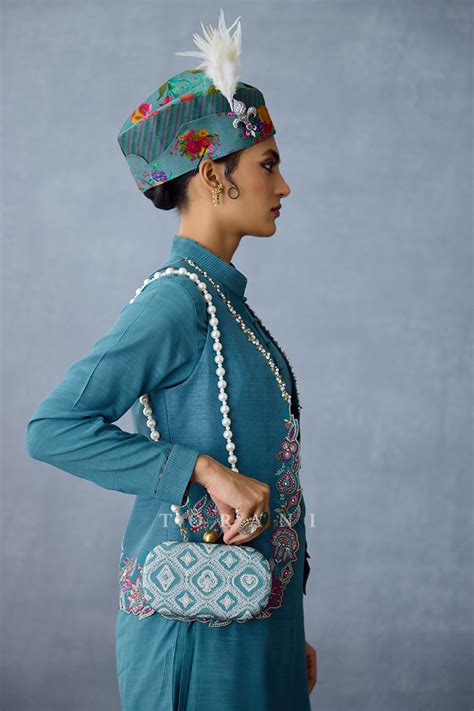 Dil Nawaz Lana Clutch Bag – Torani India