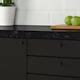 HACKÅS knob, anthracite, 15 mm (9/16") - IKEA