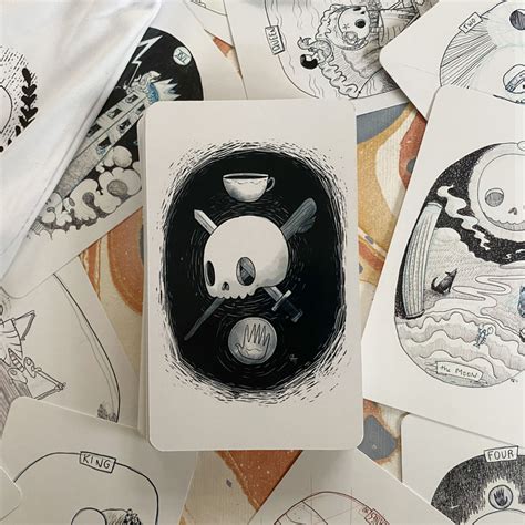 Skeleton Tarot - Knave of Cups