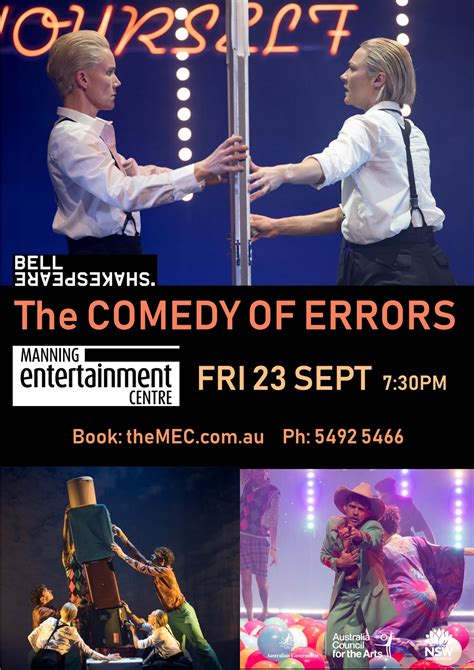 Bell Shakespeare's Comedy of Errors at MEC | Mirage News
