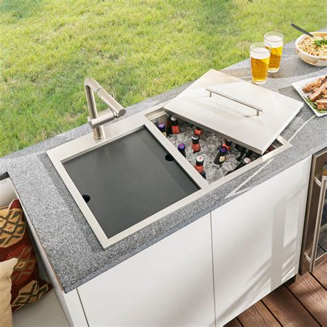 Outdoor Kitchen Sink And Workstation Elevate Your Outdoor Kitchen With