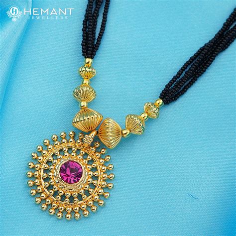 Traditional Maharashtrian Kolhapuri Mangalsutra Utar G Saj Rava II ...
