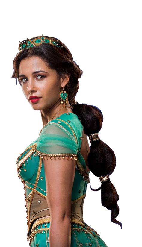 Naomi Scott as Princess Jasmine- Aladdin 2019 PNG by ...