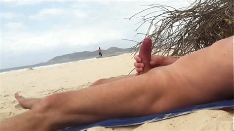 Nude Beach Jerk Off