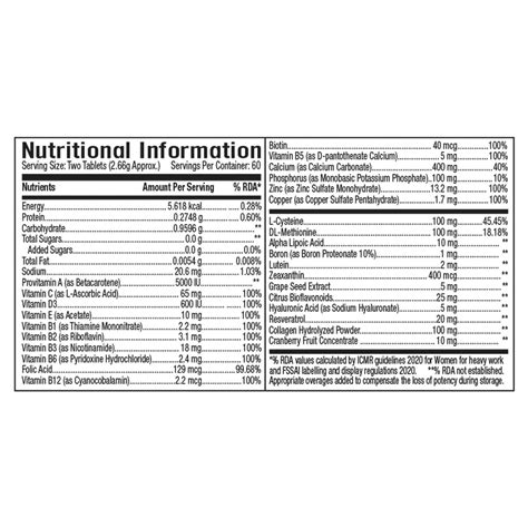 Buy GNC WOMEN'S HAIR SKIN AND NAILS TABLETS BOTTLE OF 120 Online & Get ...