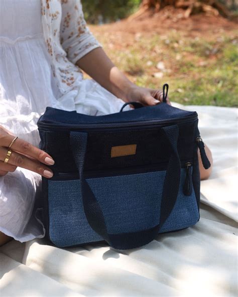Buy Upcycled Denim Handmade Accessories Online - Dwij