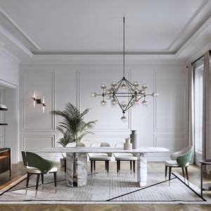 Contemporary table - Rock - Capital Collection - wooden / marble ...