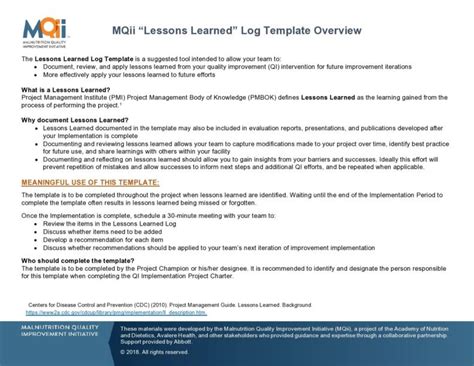 Image result for Lessons Learned Process Template