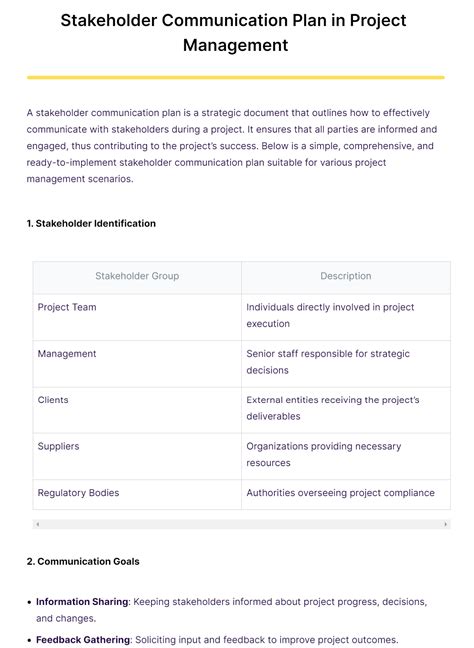 Communication Plan Example 的图像结果