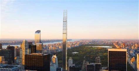 全球“最薄”的摩天大楼：高比宽多24倍，售价最低1亿元起 ＊ 阿波罗新闻网