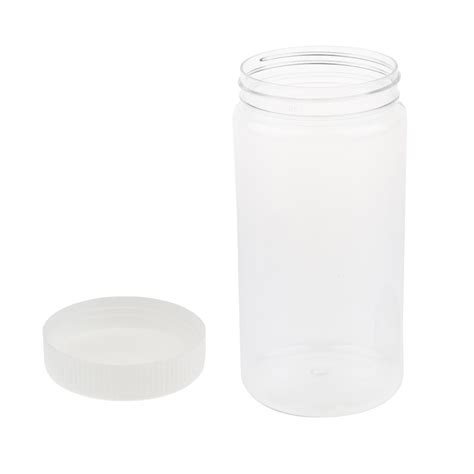 Plastic Specimen Container Bottle Pot, Sample Jar Bottle 500ml – UNIQBUY