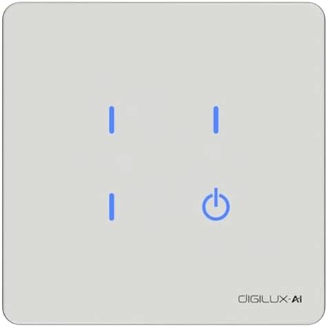 DIGILUX AI Smart Home WiFi Panel (3xSmart Switch). Touch Control ...