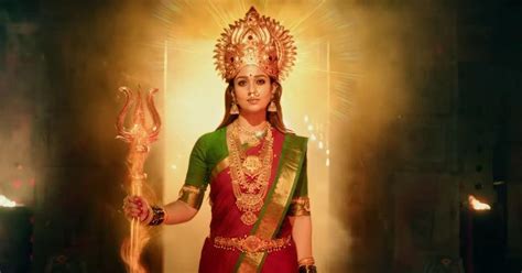 Mookuthi Amman trailer: Nayanthara plays a goddess who exposes a fake ...
