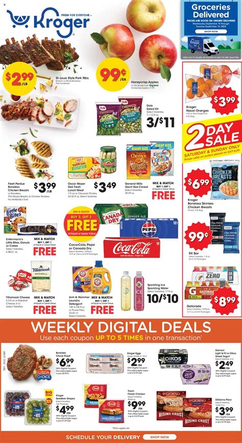 Kroger Ad This Week Tuesday 09 September
