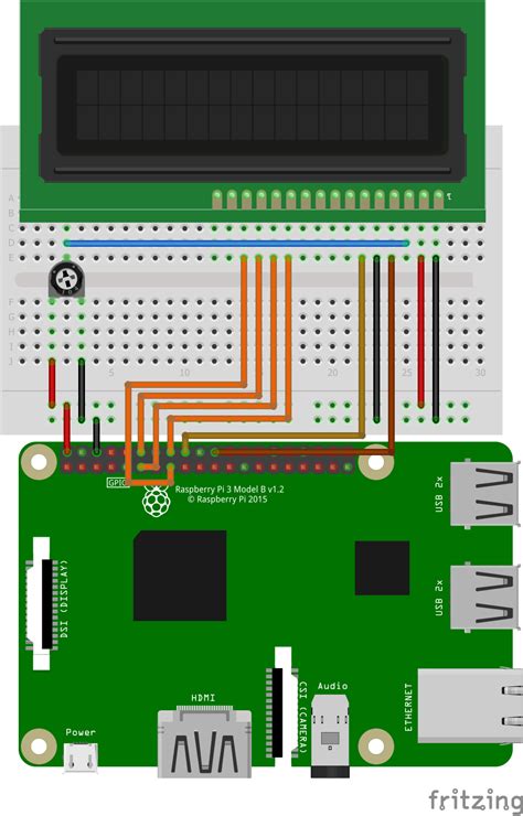 Image result for Raspberry Pi 2-Line LCD Control