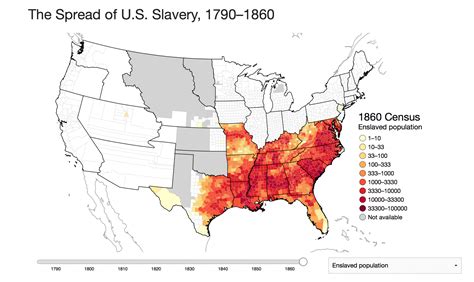 An interactive map of slavery- Mapping the Nation Blog