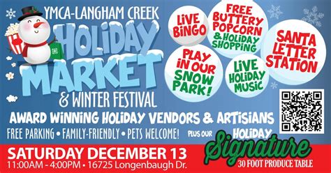☃️YMCA LANGHAM CREEK HOLIDAY MARKET- WINTER FESTIVAL- FARMERS MARKET ...