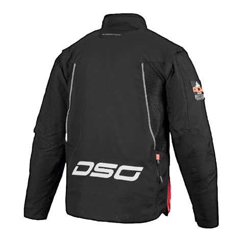 DSG ADV Riding Jacket Black Orange– Moto Central