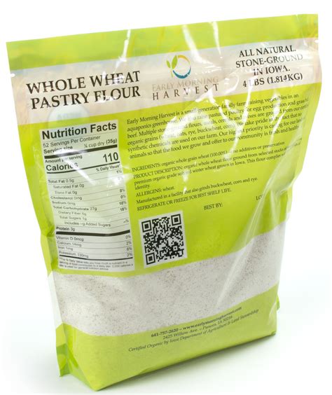 whole wheat flour — Early Morning Harvest