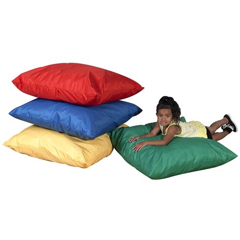Square Floor Pillows - Set of 4 | Schools In