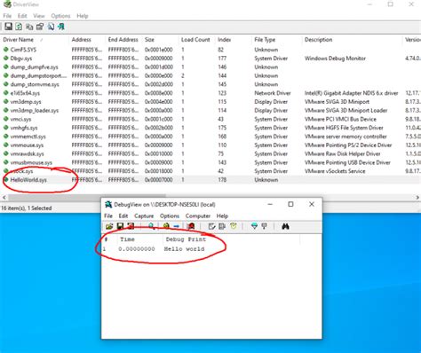 Kernel Development Driver HelloWorld 的图像结果