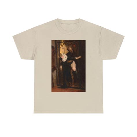 The Sin by Heinrich Lossow Inspired Fine Art Printed Shirt - Etsy
