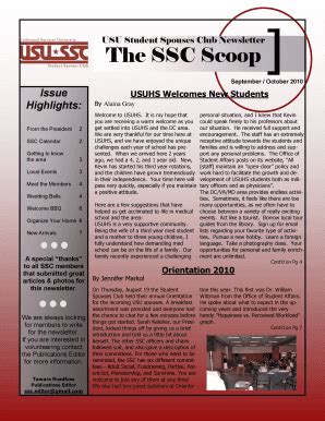 Fillable Online usuhs October, 2010 - Uniformed Services University of ...